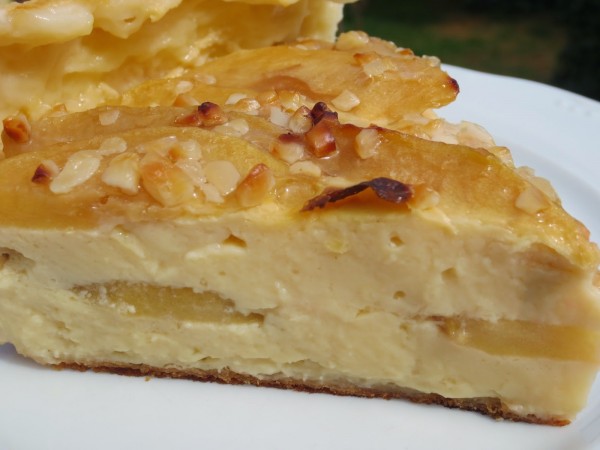 Tarta de crema y manzana Olla GM