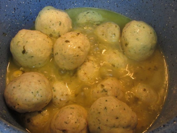 Albóndigas de pollo en salsa Thermomix