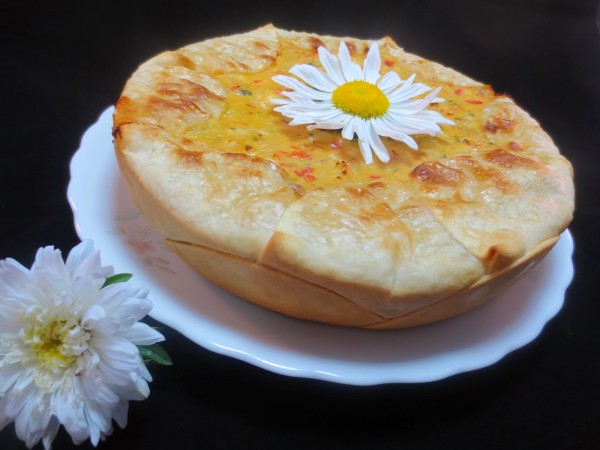 Pastel empanadilla de merluza y gambas olla GM 