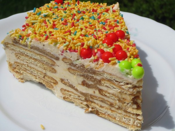 Tarta de galletas protuguesa o Bolo de bolachas Ana Sevilla cocina tradicional