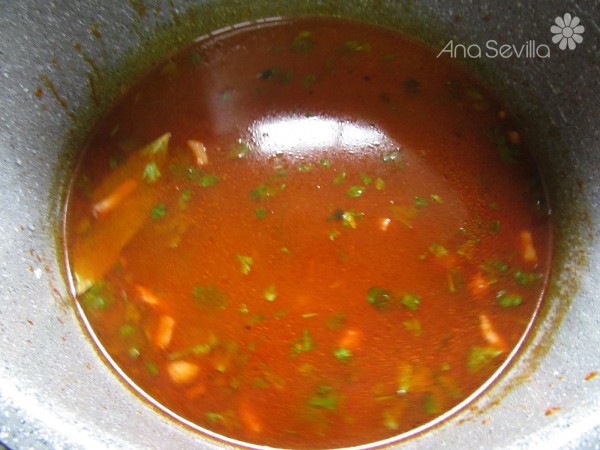 Lentejas con arroz olla GM