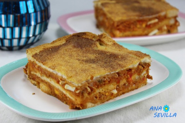 Sandwich de atún y tomate con Thermomix