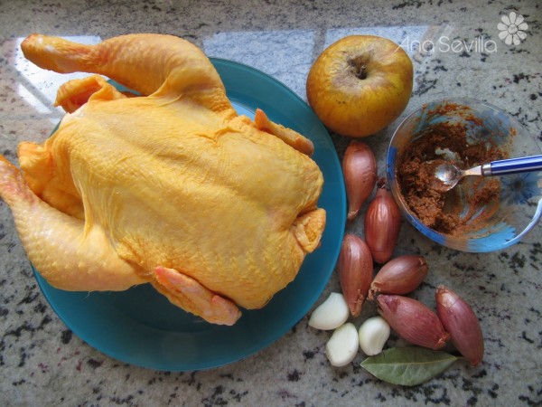 Pollo asado a la mostaza olla GM