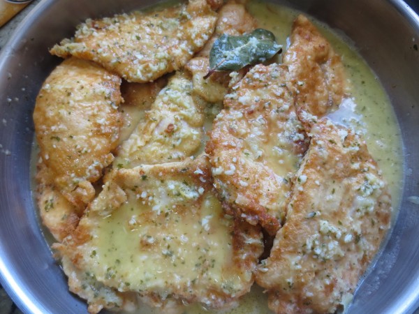 Filetes de pechuga en salsa Thermomix