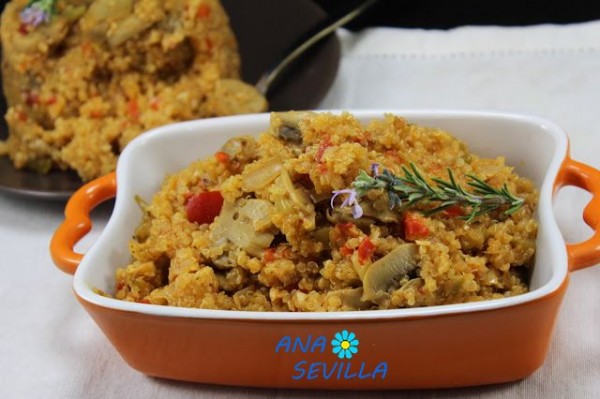 Quinoa y verduras Thermomix