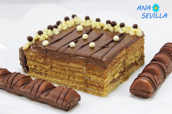 Tarta de galletas y chocolate Thermomix