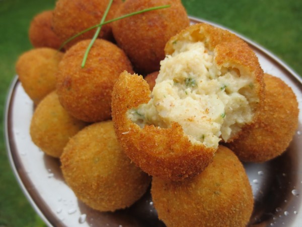 Croquetas de bacalao, merluza... Ana Sevilla