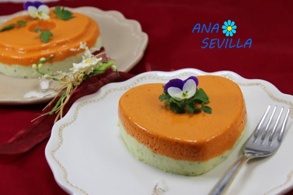 Mousse de bacalao y pimientos Thermomix