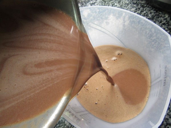 Helado de baileys y chocolate con Thermomix