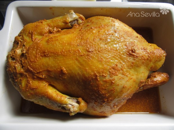 Pollo asado a la mostaza Thermomix