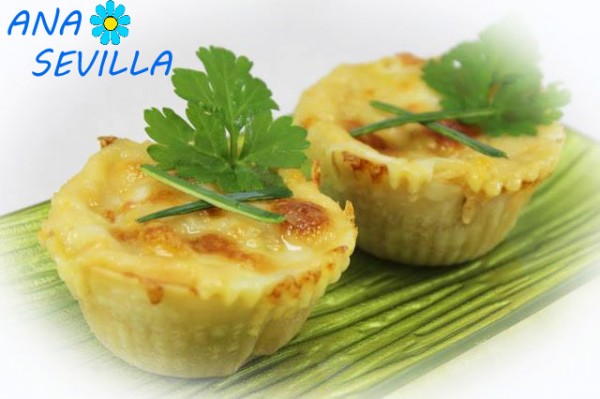 Pastelitos de merluza y gambas con Thermomix Ana Sevilla