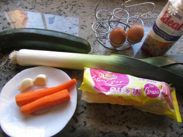 Flanes de verduras olla GM