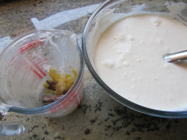 Helado de leche merengada con Thermomix