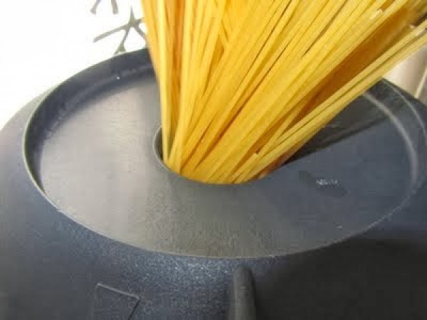 Espaguetis con almejas Thermomix