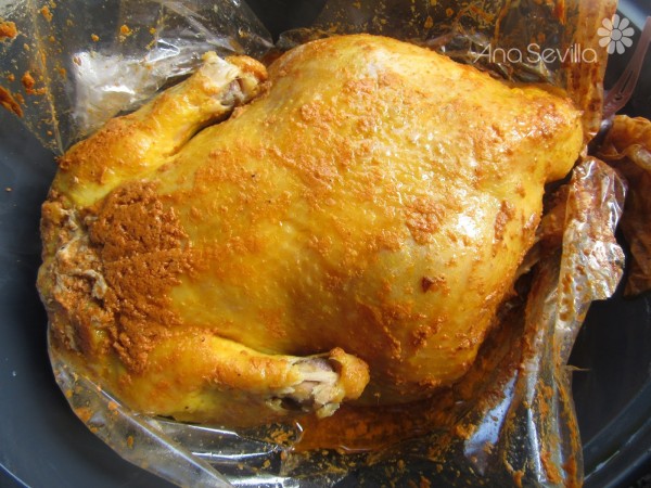 Pollo asado a la mostaza Thermomix