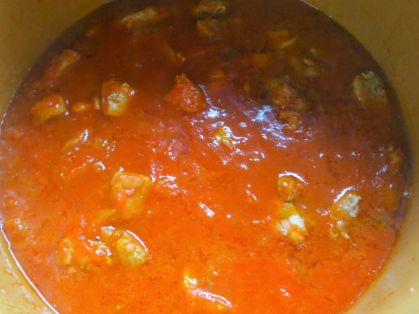 Solomillo o magro con tomate olla GM