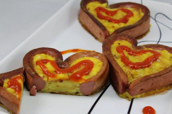 Corazones de tortilla con Thermomix