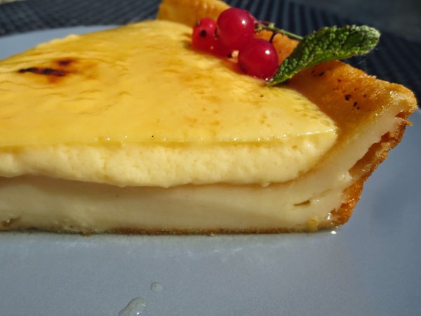 Quesada con crema catalana Thermomix