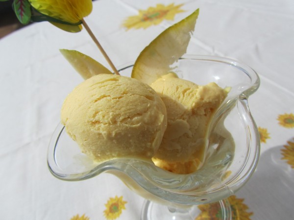 Helado de limón con Thermomix