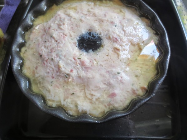 Pastel de pollo light Thermomix