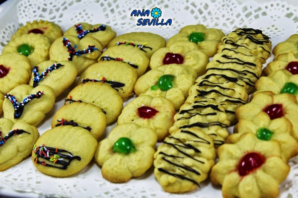 Galletas con pistola Ana Sevilla cocina tradicional