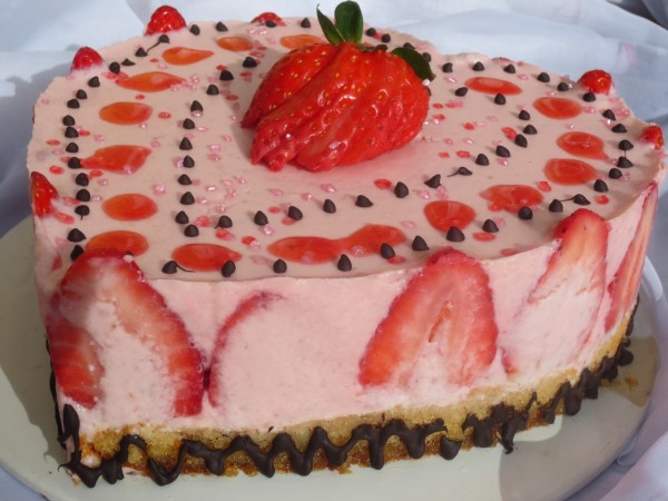 Tarta de fresa y yogur Thermomix