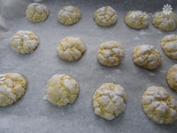 Galletas craqueladas de limón Thermomix