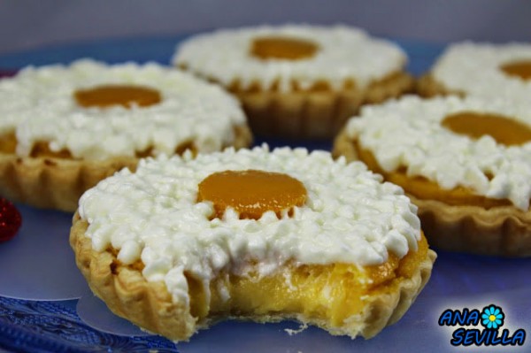 Tartaletas de melocotón Thermomix.