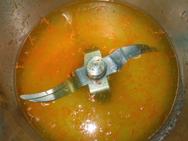 Borrachines de naranja y chocolate Thermomix