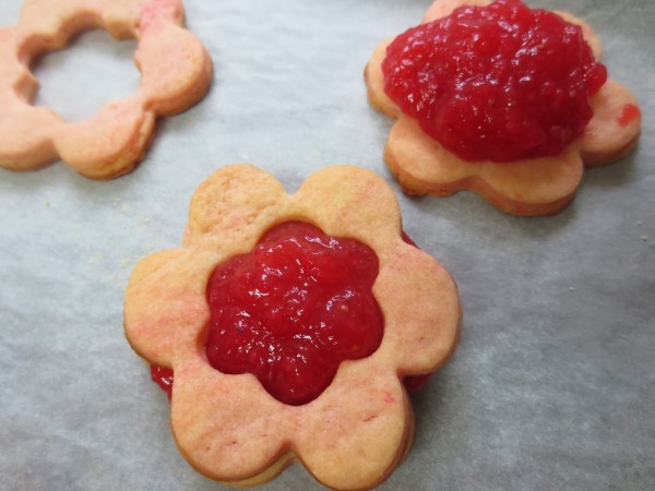 Galletas de mascarpone y fresa Thermomix