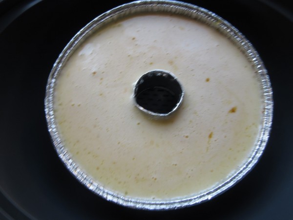 Flan de huevo y manzana con Thermomix