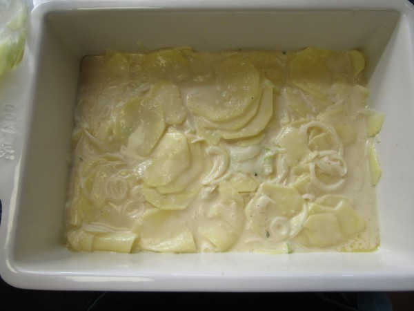 Milhojas de patata relleno Thermomix