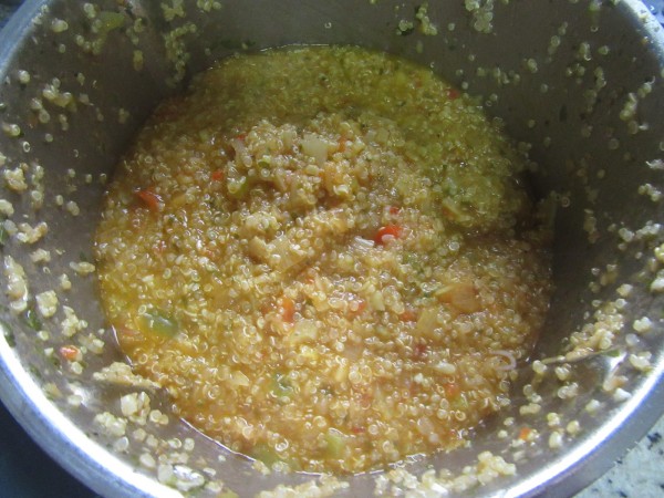 Quinoa con verduras Thermomix