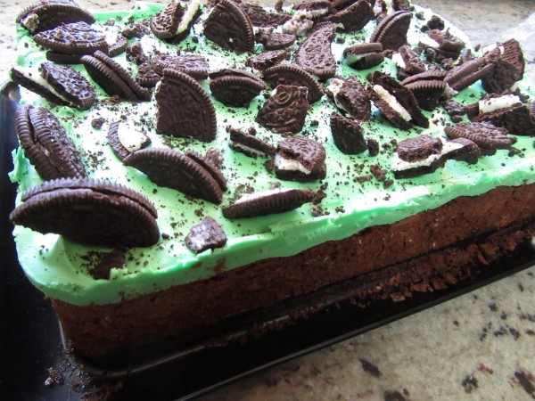 Oreo mint brownie Thermomix