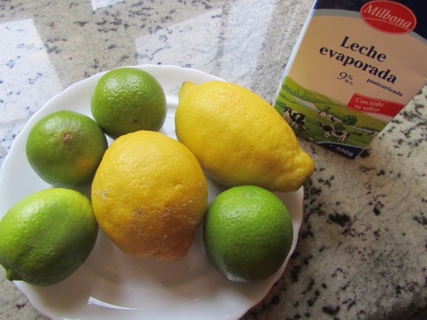 Helado de lima-limón con Thermomix