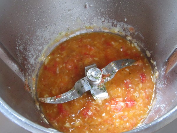 Salmón en salsa de eneldo con Thermomix