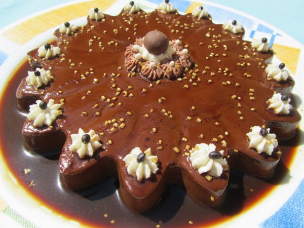 Flan de chocolate Ana Sevilla