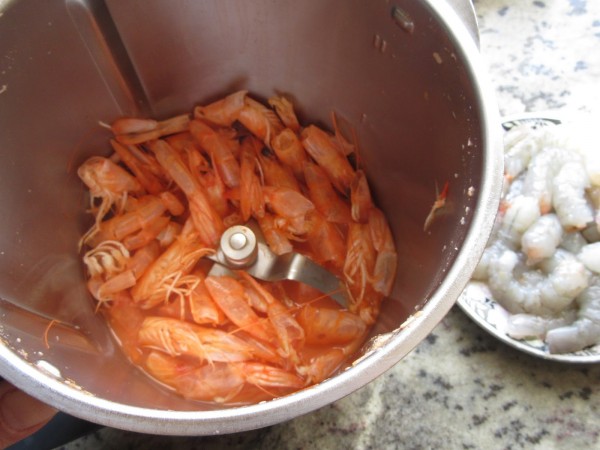 Calamares en salsa de langostinos Thermomix