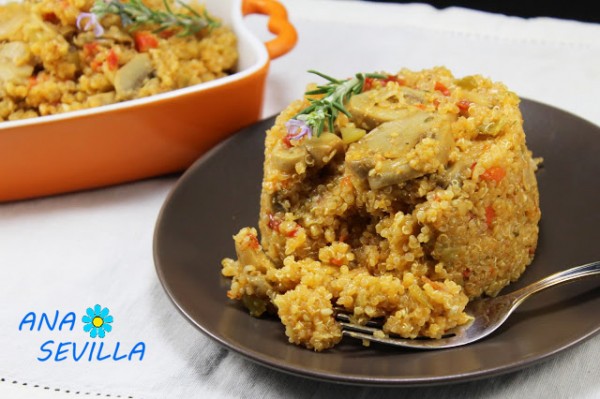 Quinoa con verduras Thermomix Ana Sevilla