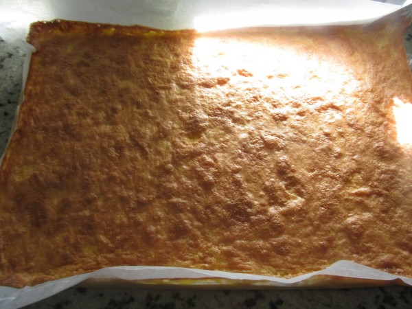 Torta de naranja portuguesa con Thermomix