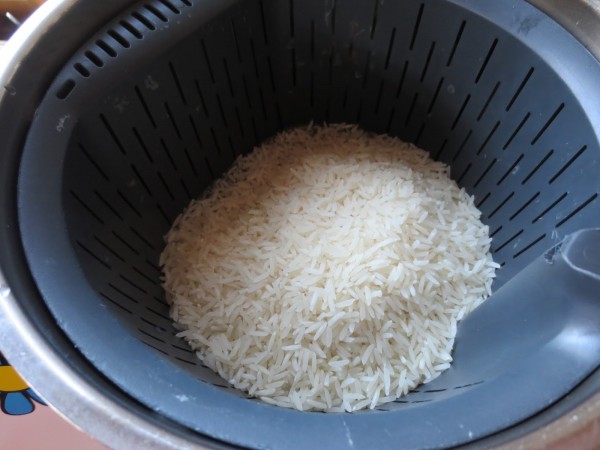 Ensalada de arroz al ajillo Thermomix