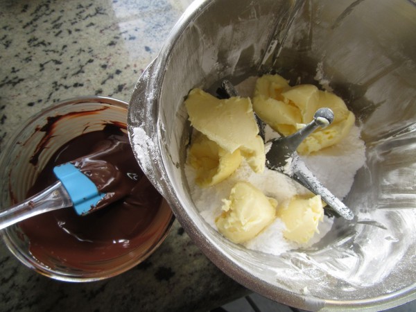 Tarta buttercream de chocolate Thermomix