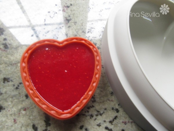 Corazón de chocolate y frutos rojos Thermomix