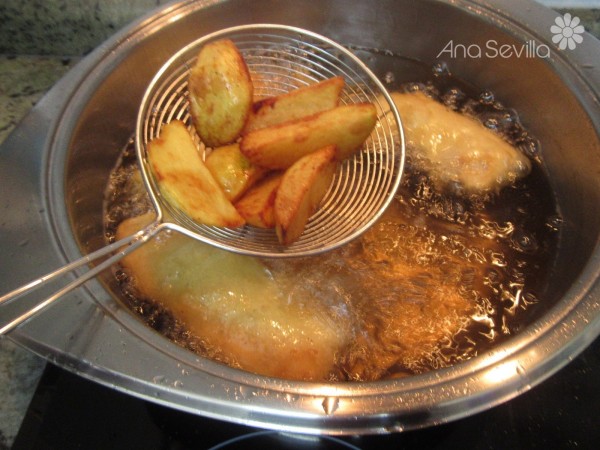 Fish and chips Thermomix