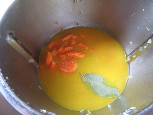 Albóndigas en salsa de zanahorias con Thermomix