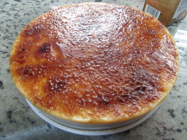 Tarta de ricotta y yema tostada (Sin horno) cocina tradicional