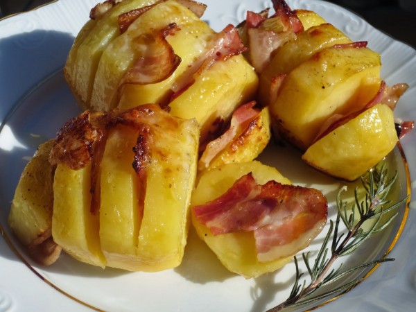 Patatas asadas en abanico Ana Sevilla