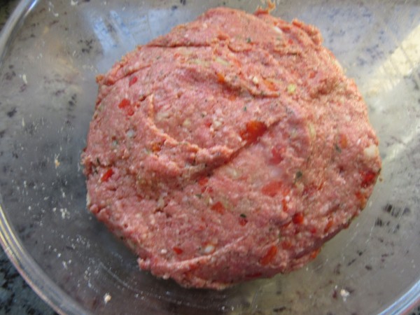 Pastel de carne americano con tomate Thermomix.